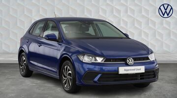 2022 Volkswagen 1.0 TSI Life DSG Euro 6 5-door (Blue) - Image: 1
