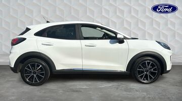 2023 Ford 1.0T EcoBoost MHEV Titanium Euro 6 5-door (White) - Image: 4