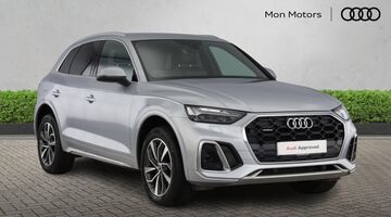 2021 Audi 2.0 TFSI 45 S line S Tronic quattro Euro 6 5-door (Silver) - Image: 1
