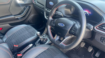 2023 Ford 1.0T EcoBoost MHEV ST-Line X Euro 6 5-door (Black) - Image: 6