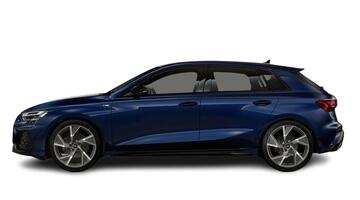 2026 Audi TFSI Black Edition Sportback S Tronic Euro 6 5-door (Blue) - Image: 2