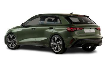 2026 Audi TFSI Black Edition Sportback S Tronic Euro 6 5-door (Green) - Image: 3