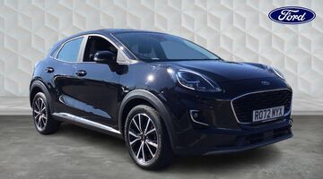 2022 Ford 1.0T EcoBoost MHEV Titanium Euro 6 5-door (Black) - Image: 1