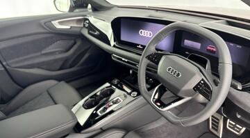 2026 Audi Saloon Black Edition e-hybrid quattro 299 PS S tronic (Red) - Image: 6