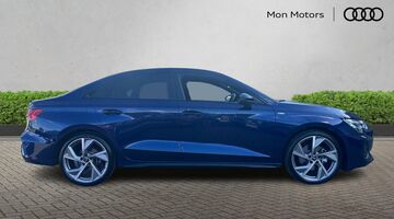 2025 Audi TFSI Black Edition S Tronic Euro 6 4-door (Blue) - Image: 4