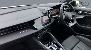 2024 Audi TFSI 35 Black Edition S Tronic Euro 6 4-door (White) - Image: 2