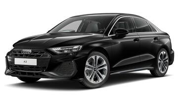 2026 Audi TFSI S line S Tronic Euro 6 4-door (Black) - Image: 1