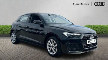2023 Audi 1.0 TFSI 30 Sport Sportback Euro 6 5-door (Black) - Image: 1