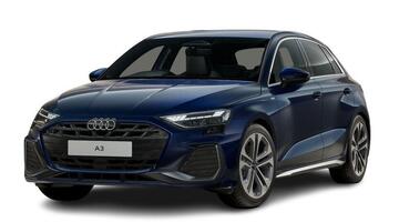 2026 Audi TFSIe S line Sportback S Tronic Euro 6 5-door 17.9kWh (Blue) - Image: 1