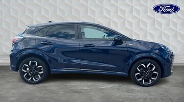 2023 Ford 1.0T EcoBoost MHEV ST-Line X Euro 6 5-door (Blue) - Image: 4