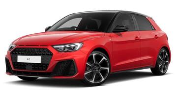 2026 Audi 1.0 TFSI 30 Black Edition Sportback S Tronic Euro 6 5-door (Red) - Image: 1