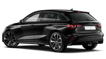 2026 Audi 2.0 TFSI Black Edition Sportback S Tronic quattro Euro 6 5-door (Black) - Image: 3
