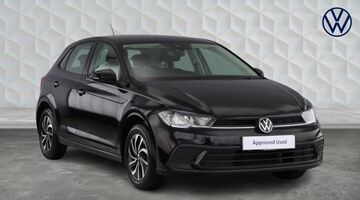 2023 Volkswagen 1.0 TSI Life Euro 6 5-door (Black) - Image: 1