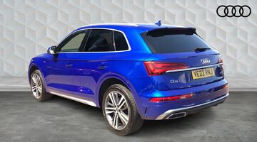 2022 Audi 2.0 TFSI 45 S line S Tronic quattro Euro 6 5-door (Blue) - Image: 3