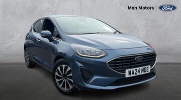 2024 Ford 1.0T EcoBoost MHEV Titanium Euro 6 5-door (Blue) - Image: 1