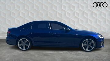 2022 Audi 2.0 TFSI 40 Black Edition S Tronic Euro 6 4-door (Blue) - Image: 4