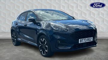 2023 Ford 1.0T EcoBoost MHEV ST-Line X Euro 6 5-door (Blue) - Image: 1