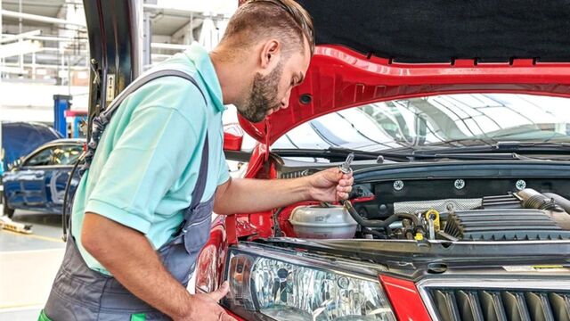 Škoda servicing