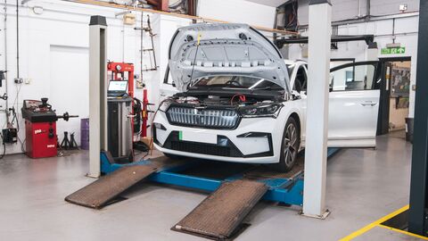 Book your Škoda MOT test at Mon Motors