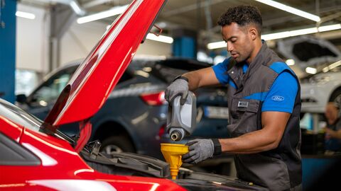 Ford servicing & maintenance at our Newport garage